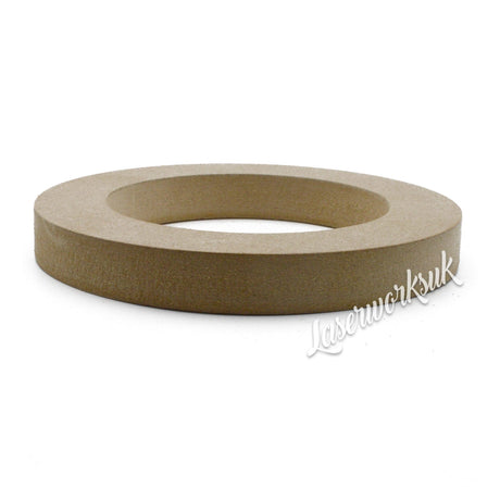 18mm Thick MDF Round Hoops - Circle Blanks Wooden Shapes - Laserworksuk