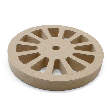18mm Thick Model Train - Vintage Coach Wheels - LaserworksUK