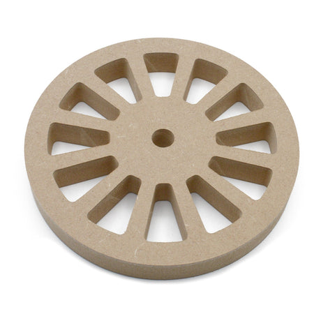 18mm Thick Model Train - Vintage Coach Wheels - LaserworksUK