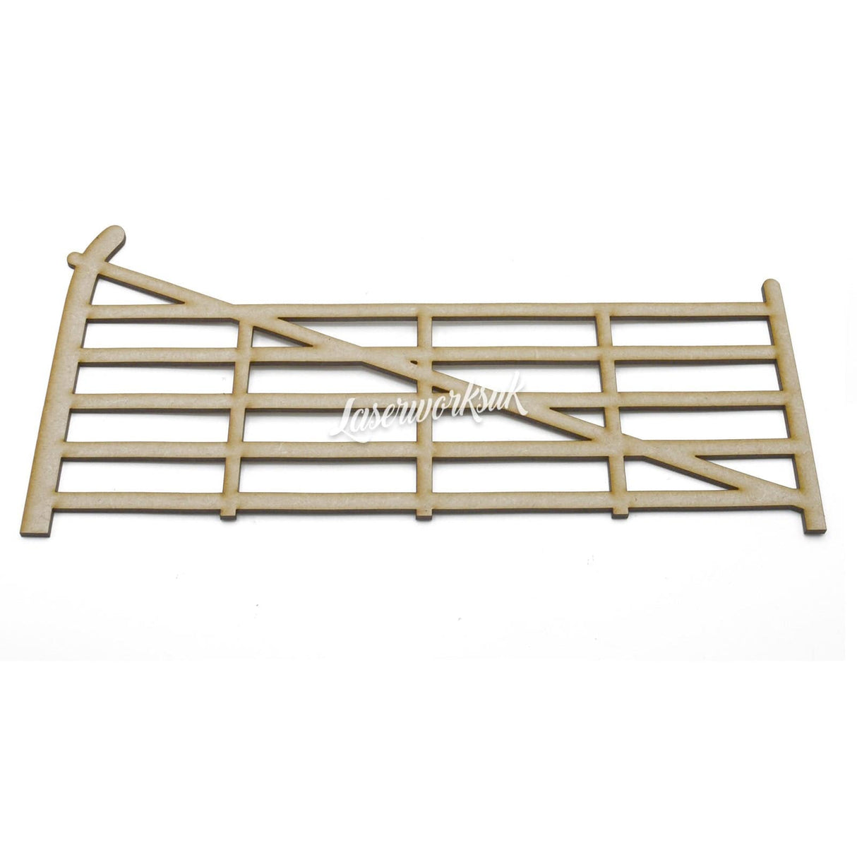 5 Bar Farm Field Gate | Craft Shapes - LaserworksUK