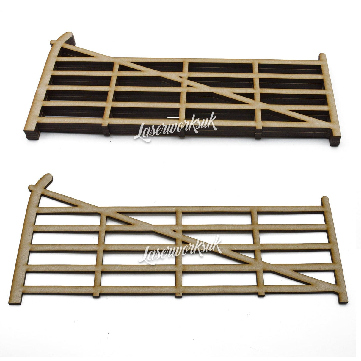 5 Bar Farm Field Gate | Craft Shapes - LaserworksUK