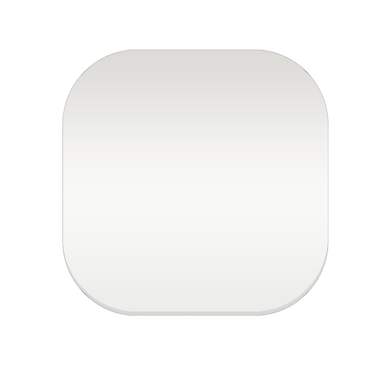 Acrylic Coasters - Square Blanks - (9.5cm Pack of 5) - Laserworksuk