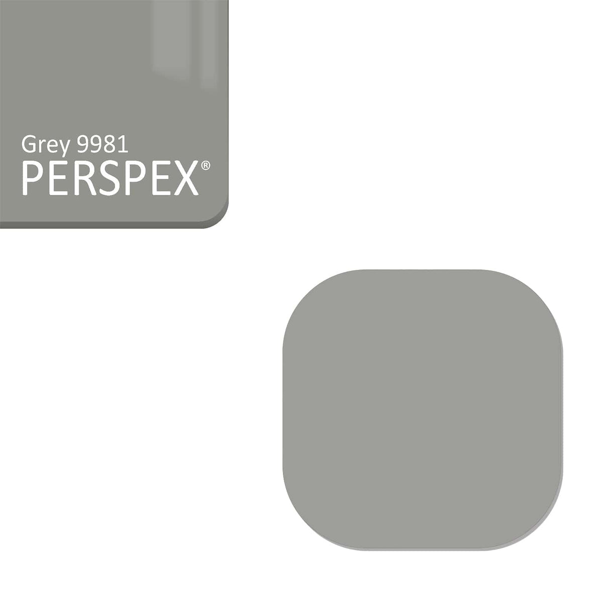 Acrylic Coasters - Square Blanks - (9.5cm Pack of 5) - Laserworksuk