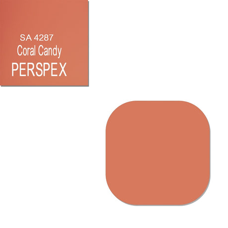 Acrylic Coasters - Square Blanks - (9.5cm Pack of 5) - Laserworksuk