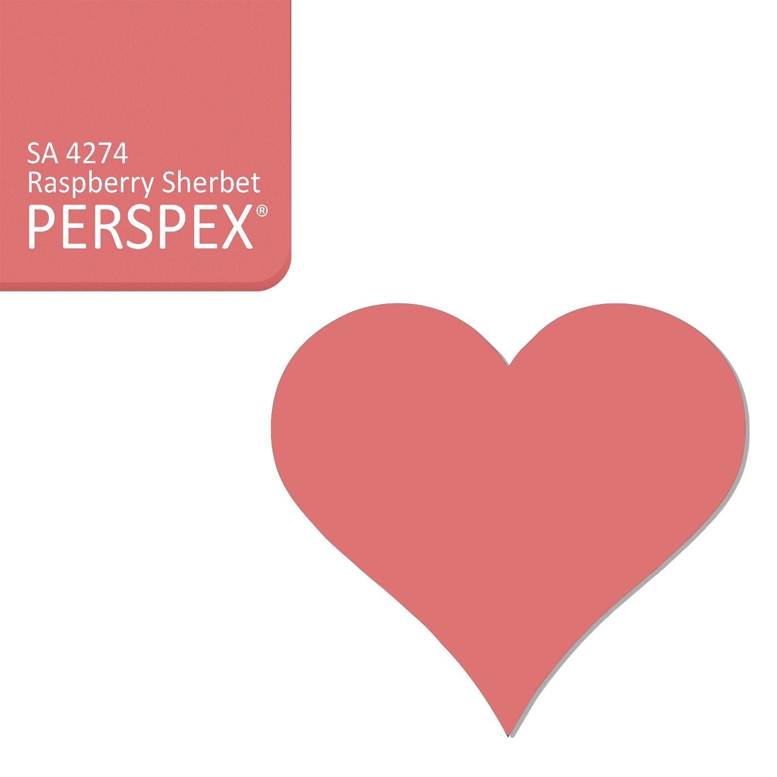 Acrylic Heart Blanks (6cm Pack of 9) - Laserworksuk