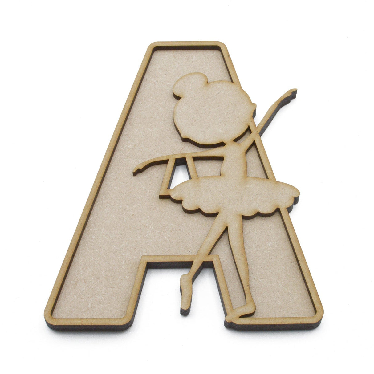 Ballerina Alphabet Letters - Full Alphabet Set Available - LaserworksUK