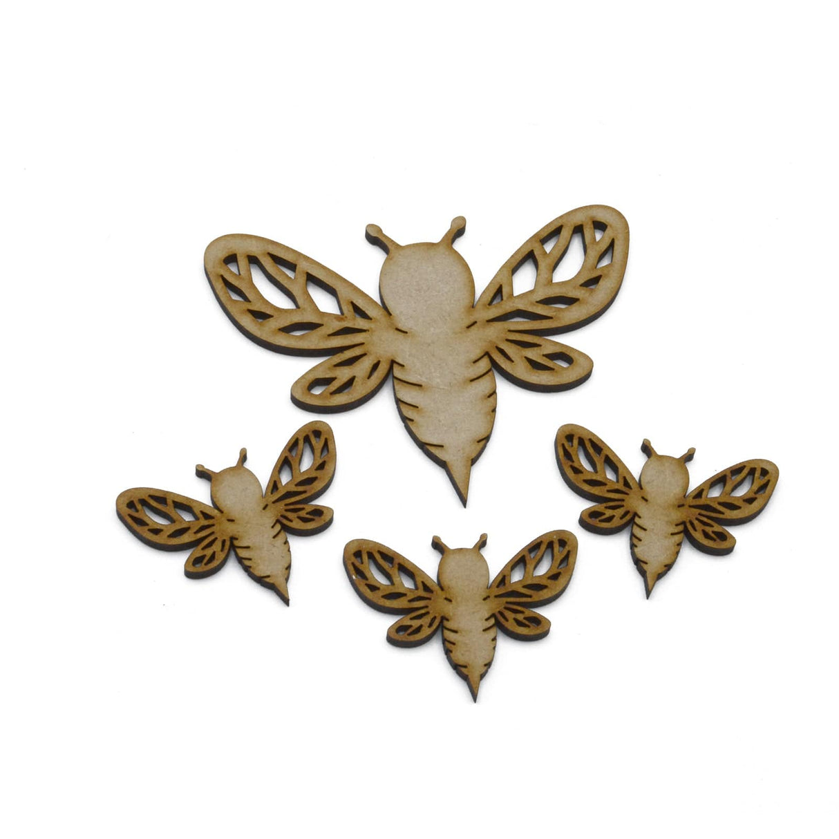 Bumble Bee Cut Out Wings | MDF Craft Shape - LaserworksUK