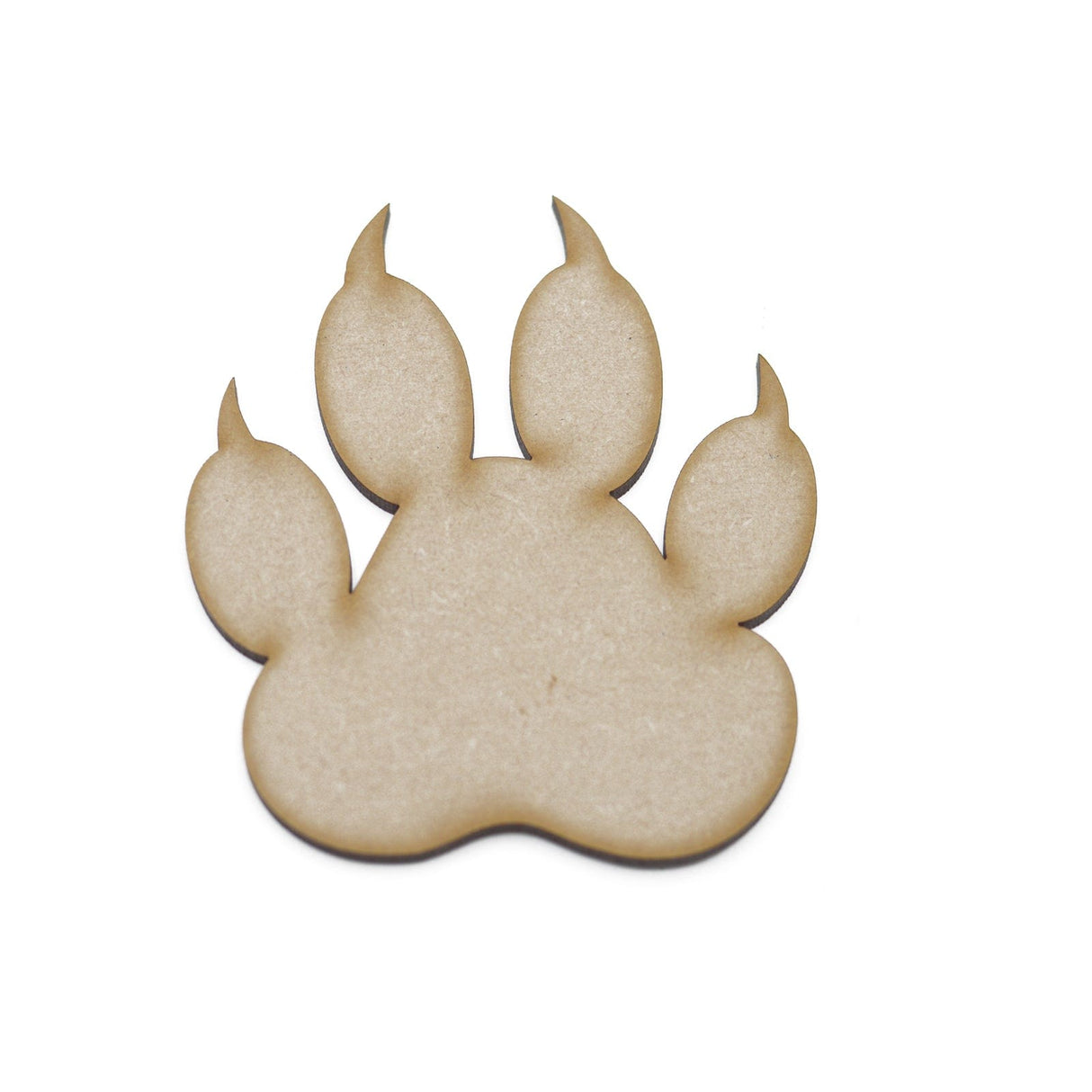 Cat Paw Print Craft Shapes - LaserworksUK