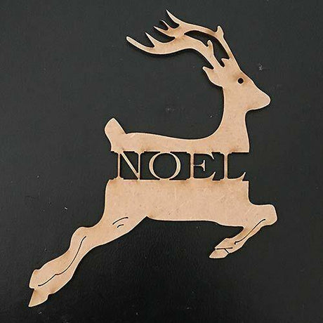 Christmas Rudolph Reindeer Baubles - LaserworksUK