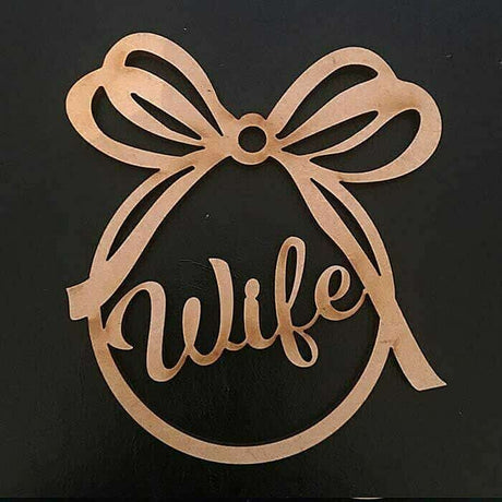 Christmas Tree Baubles Personalised Decorations Wooden Presen gift tags Xmas - LaserworksUK