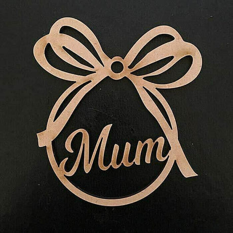 Christmas Tree Baubles Personalised Decorations Wooden Presen gift tags Xmas - LaserworksUK