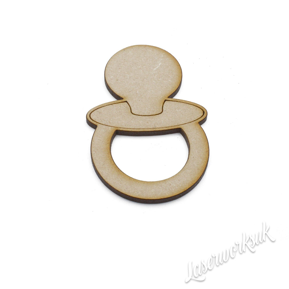 Craft Baby Dummy - Dummies - Pacifier Craft Shapes - LaserworksUK