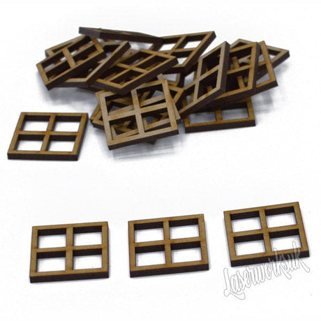 Craft Window Shapes | Dolls House - LaserworksUK