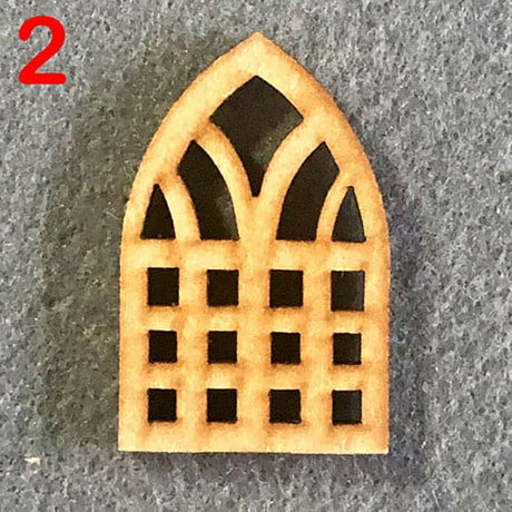 Craft Window Shapes | Dolls House - LaserworksUK
