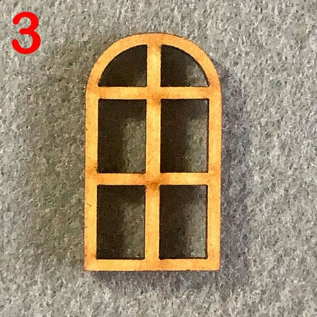 Craft Window Shapes | Dolls House - LaserworksUK