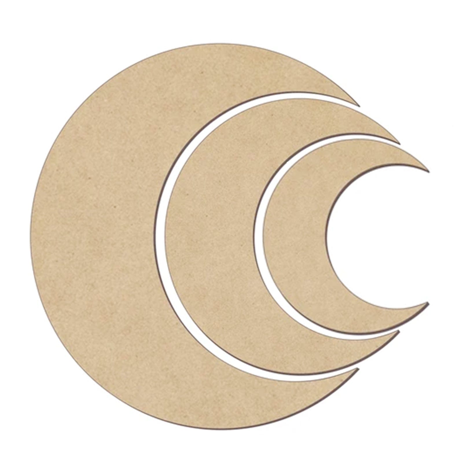 Crescent Moon - Ramadan Moon Shape - LaserworksUK