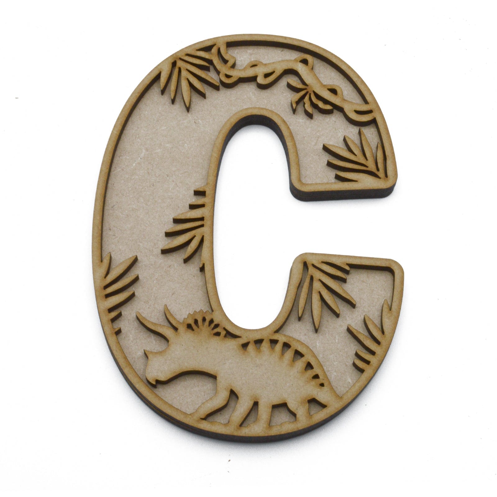 Dinosaur Themed Alphabet Letters - Full Alphabet Set Available - LaserworksUK
