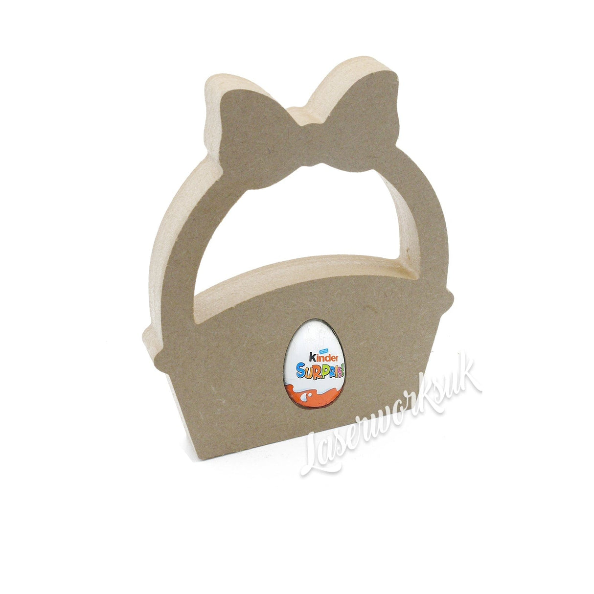 Easter Basket Egg Holder 18mm MDF - Laserworksuk