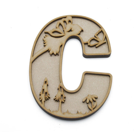 Fairy Alphabet Theme Layered Letters - Full Alphabet Set Available - LaserworksUK