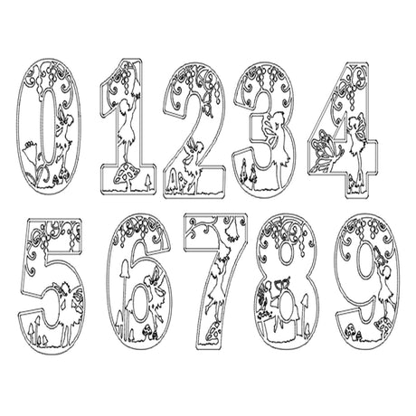Fairy Alphabet Theme Layered Letters - Full Alphabet Set Available - LaserworksUK
