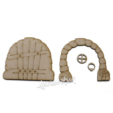 Fairy Doors Craft Shapes - Fairy tale Crafts - Laserworksuk