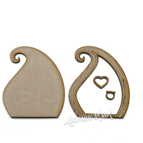 Fairy Doors Craft Shapes - Fairy tale Crafts - Laserworksuk
