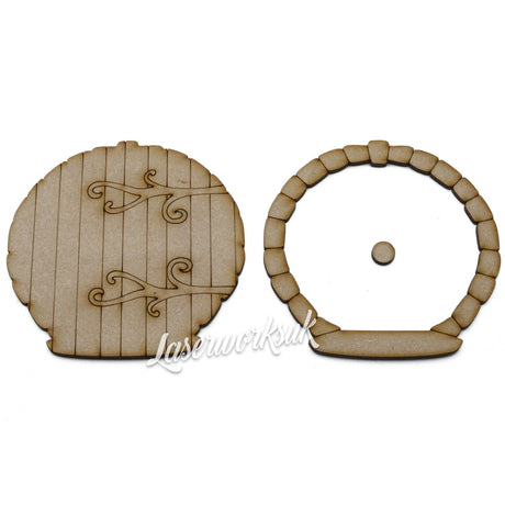 Fairy Doors Craft Shapes - Fairy tale Crafts - Laserworksuk