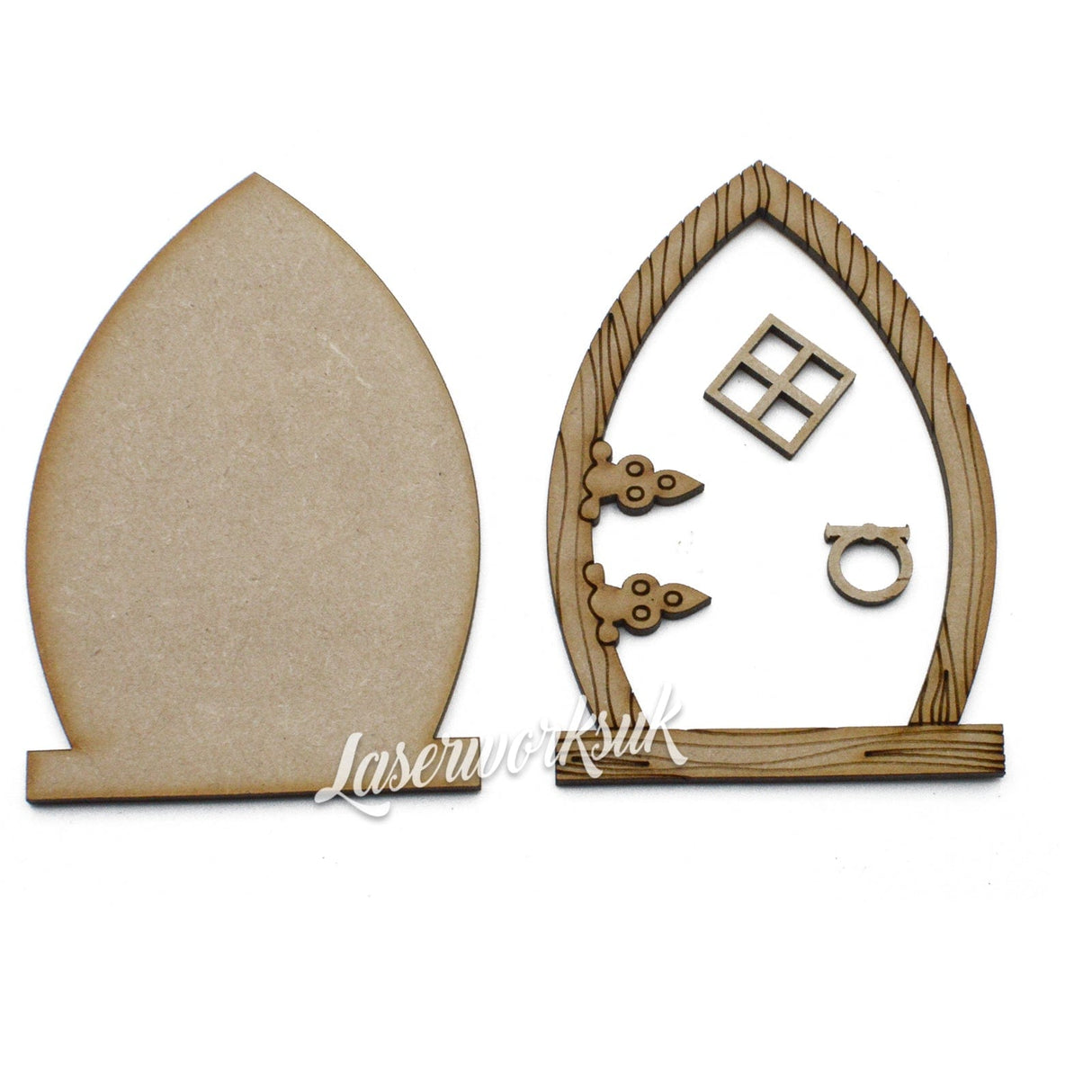 Fairy Doors Craft Shapes - Fairy tale Crafts - Laserworksuk