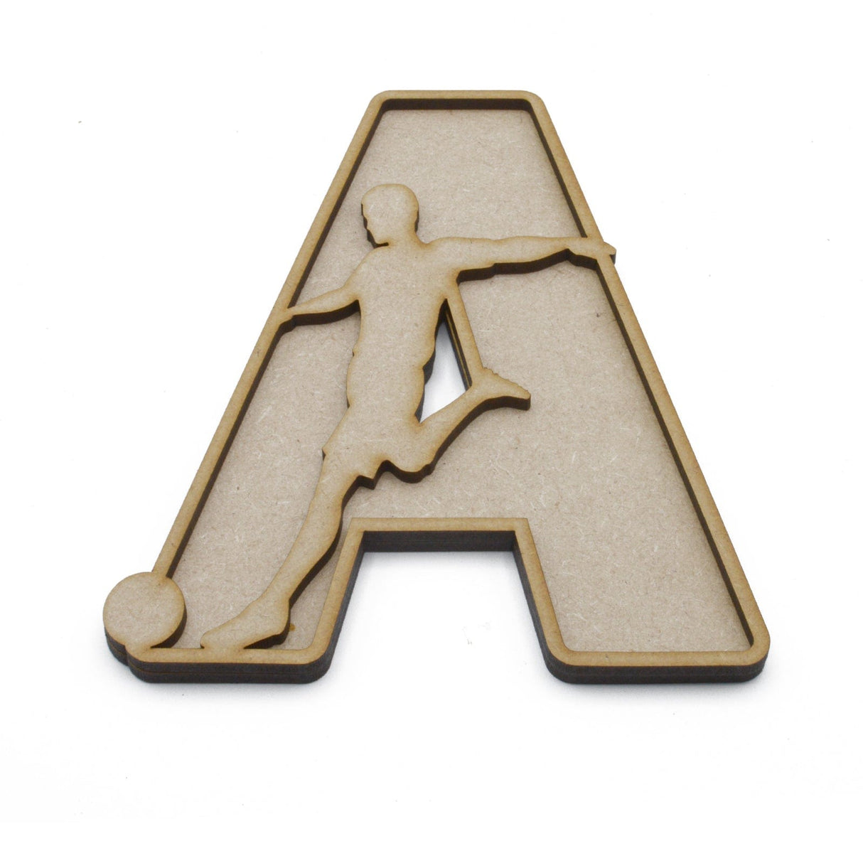 Football Alphabet Letters - Full Alphabet Set Available - LaserworksUK