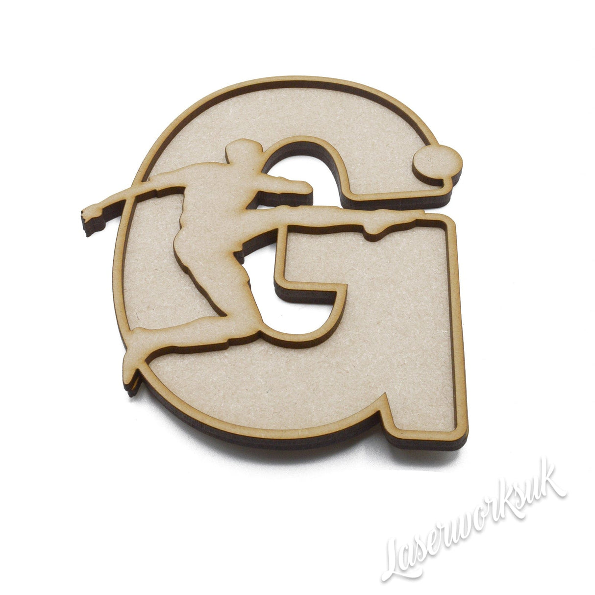 Football Alphabet Letters - Full Alphabet Set Available - LaserworksUK