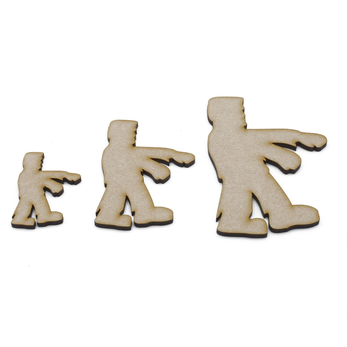 Frankenstein Spooky Halloween Craft Shapes - LaserworksUK