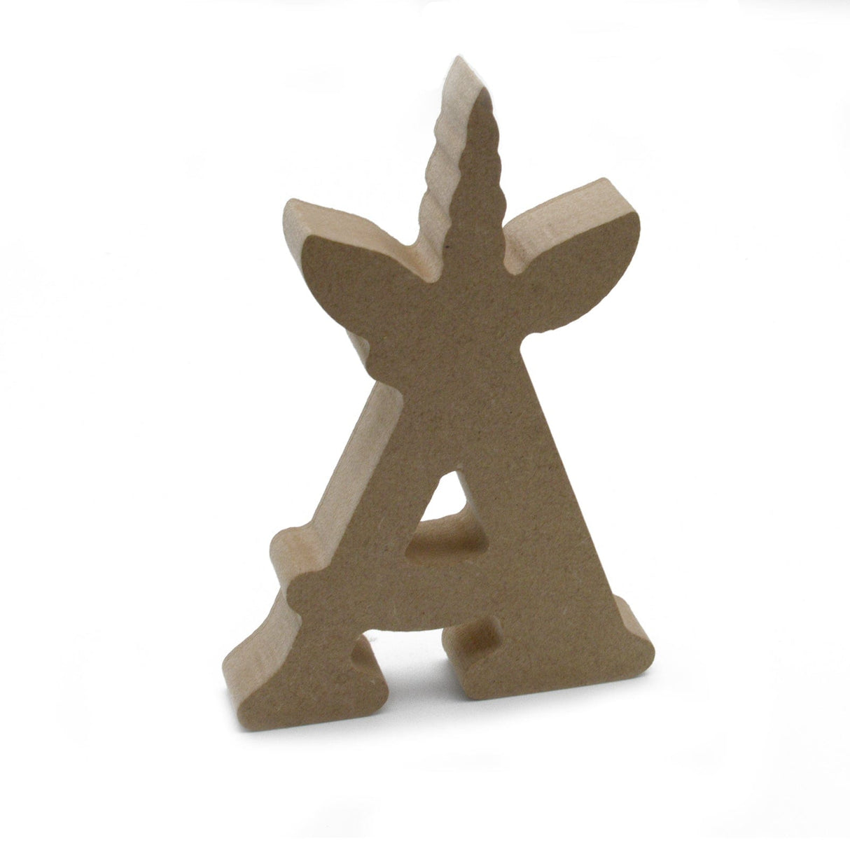 Free Standing 18mm Personalised Unicorn Letters & Numbers - LaserworksUK