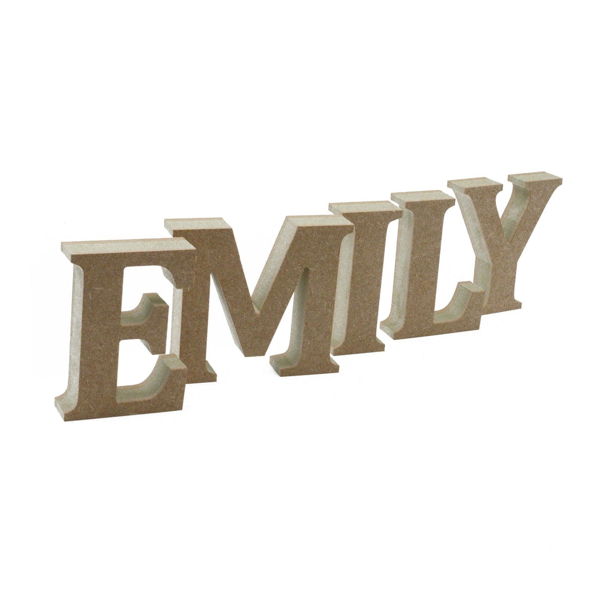Free Standing 18mm Wooden Letters & Numbers 8cm - 50cm - LaserworksUK