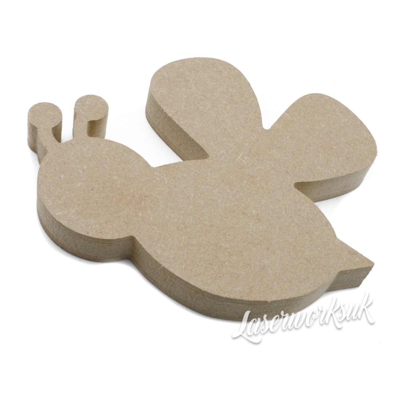 Freestanding 3D Bee Craft Shape - Insect Nursery Decor - Laserworksuk