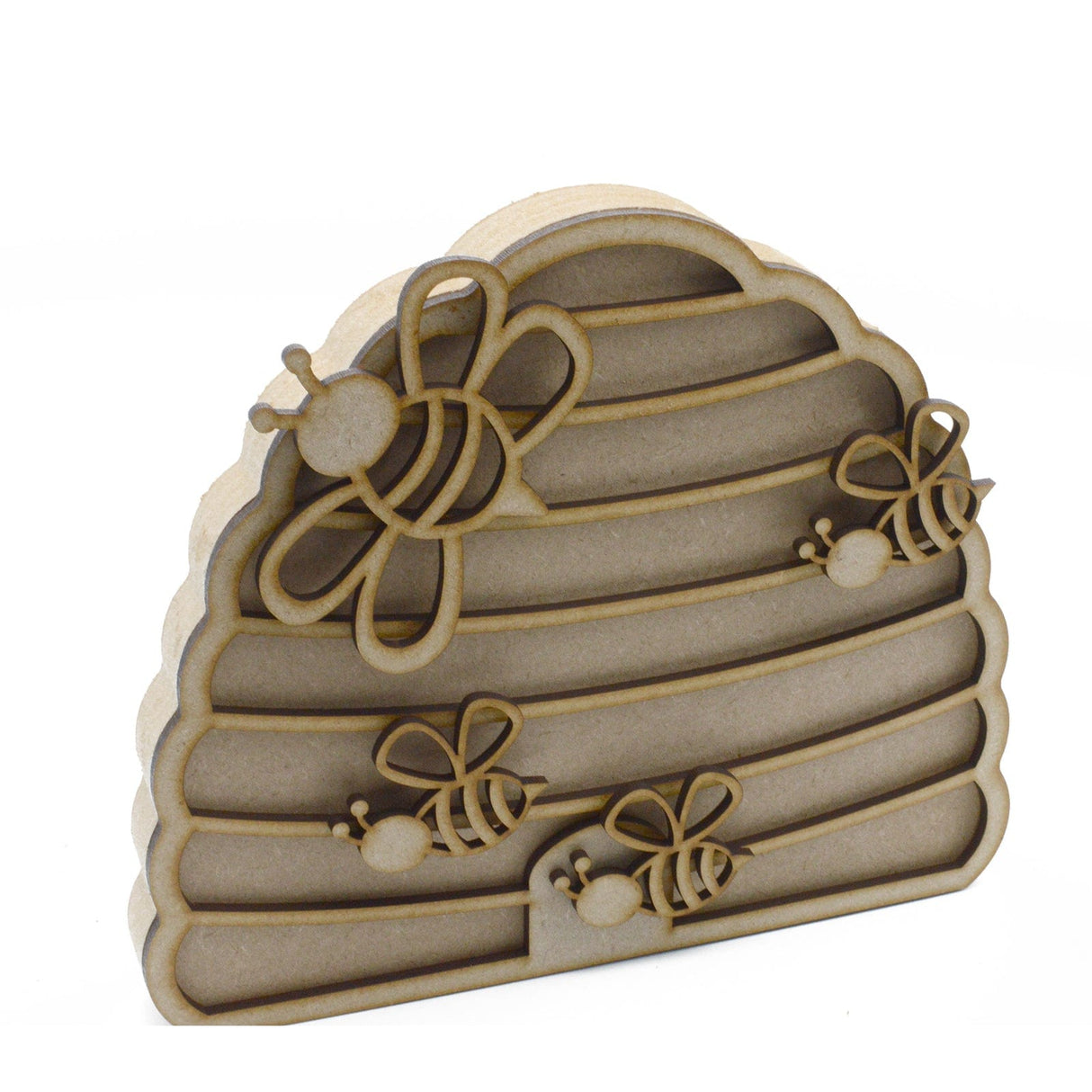 Freestanding 3D Bee Hive & Bees - Nursery Decoration - Laserworksuk