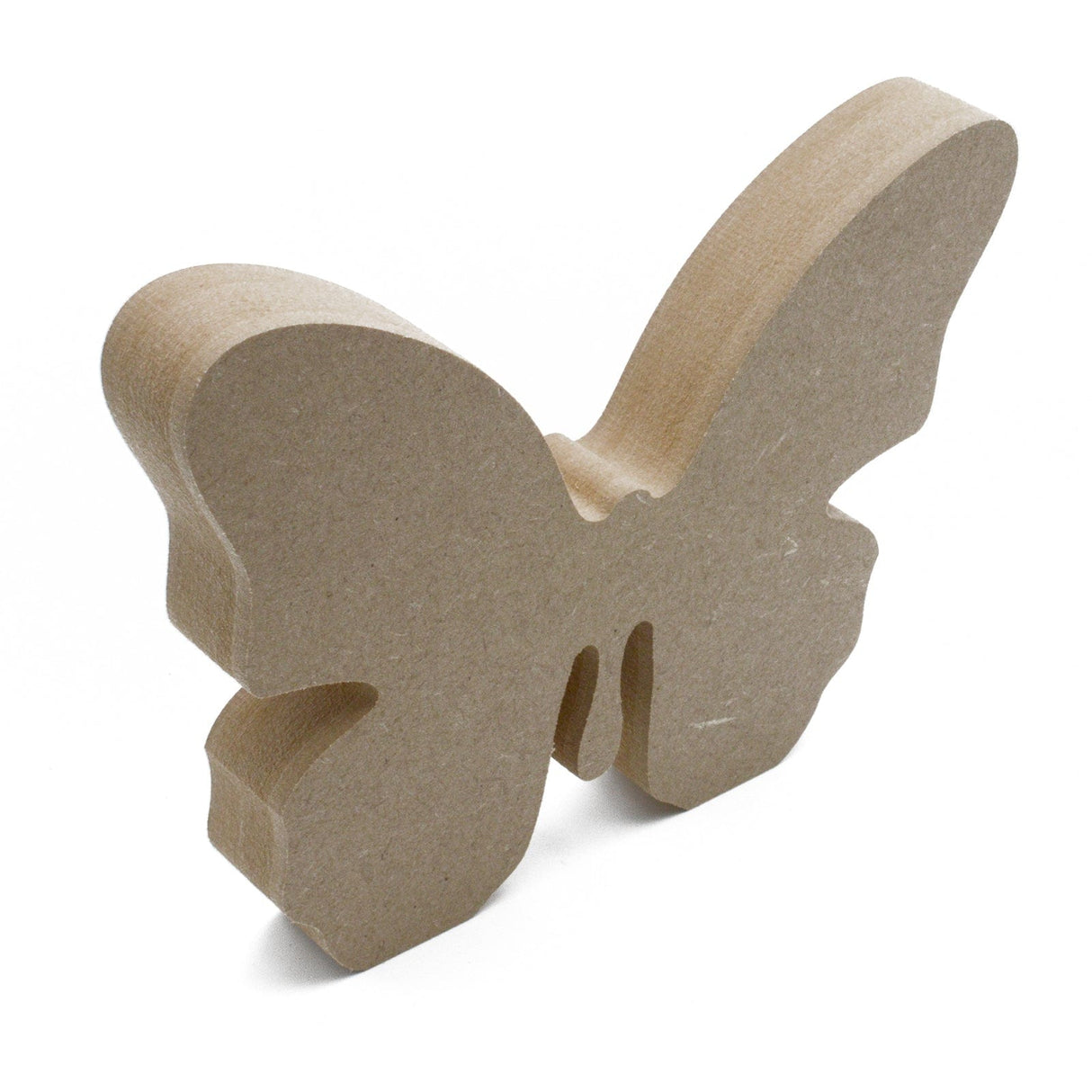 Freestanding Butterfly 18mm MDF Wooden Craft Shape - Laserworksuk