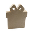 Freestanding Christmas Present Shape Wooden Gift - Laserworksuk