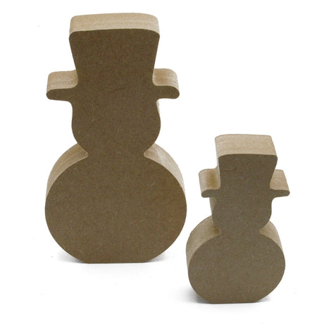 Freestanding Christmas Snowman Blank Decoration - Laserworksuk
