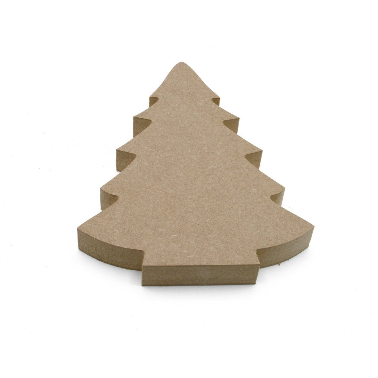 Freestanding Christmas Tree Shape - 18mm MDF Wooden Craft Blanks - Laserworksuk