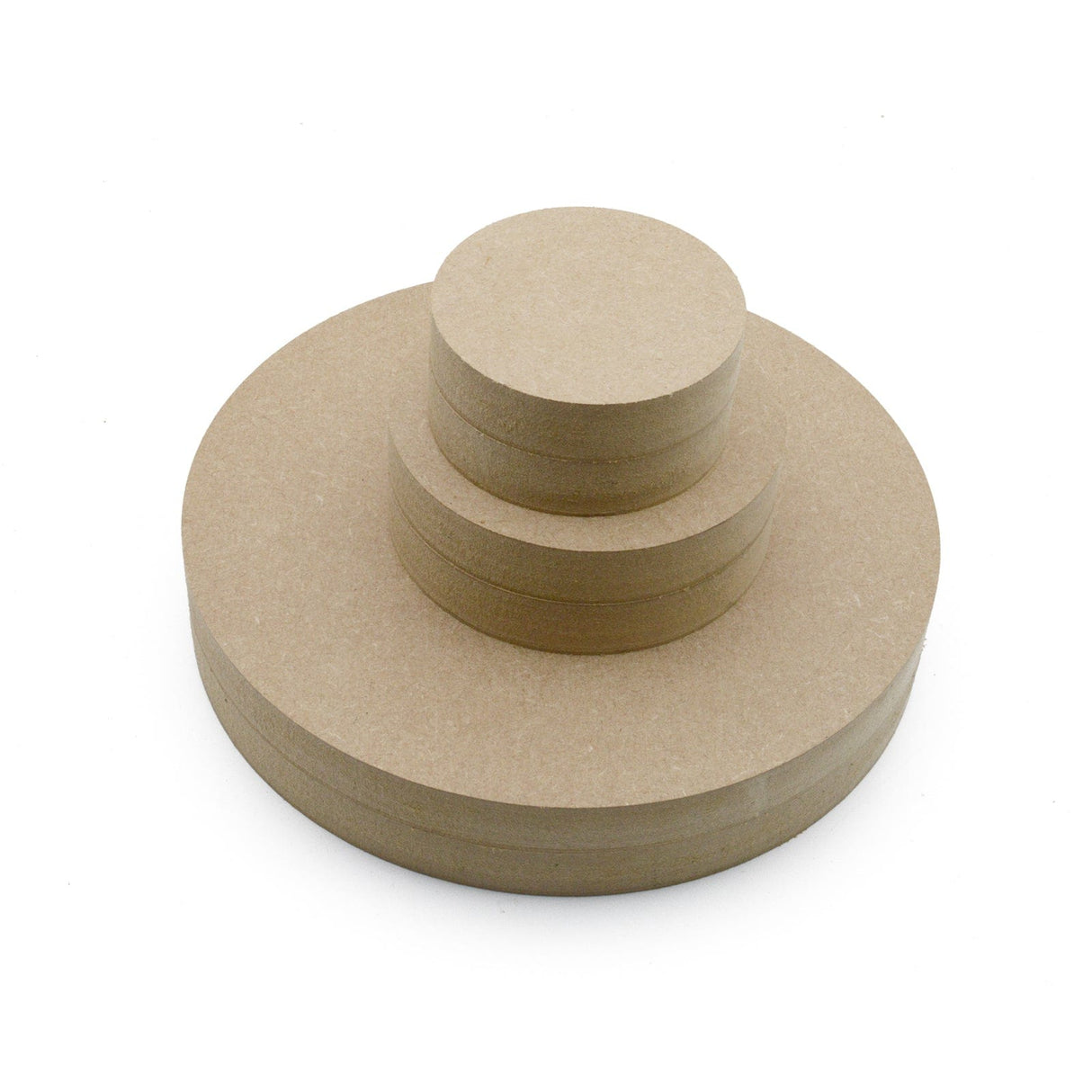 Freestanding Circle Blanks - Round Wooden Shapes - Laserworksuk