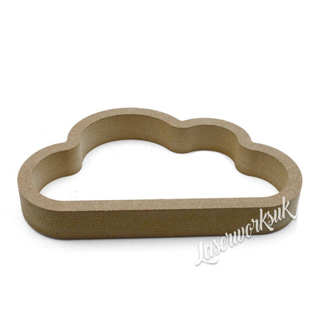 Freestanding Cloud Borders - 18mm Thick Macrame - Laserworksuk