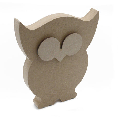 Freestanding Cute Owl Bird Shapes - Nursery Decor - Laserworksuk