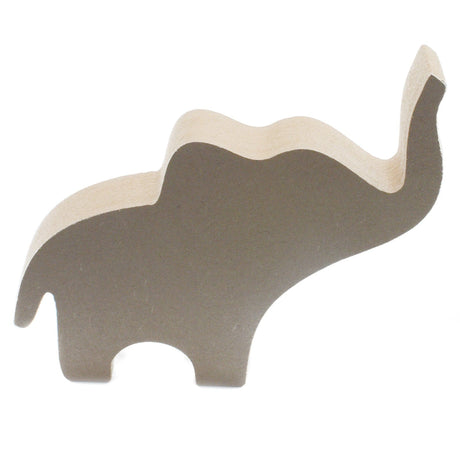Freestanding Elephant 18mm MDF Wooden Craft Shape - Laserworksuk