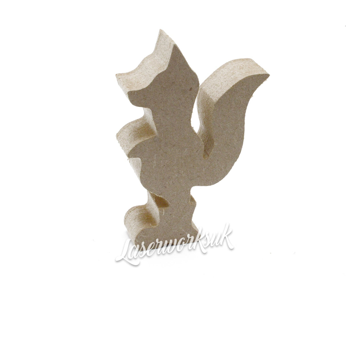 Freestanding Fox in Wellies 18mm MDF Wooden Craft Shapes - Laserworksuk