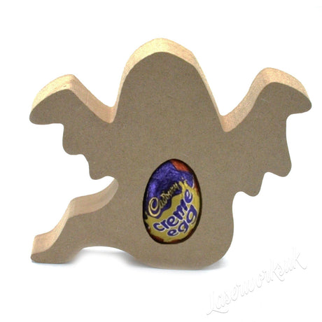 Freestanding Halloween Ghost Chocolate Egg Holder - Laserworksuk