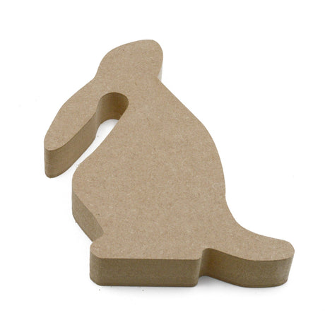 Freestanding Hare - Cute Bunny Rabbit Craft Shapes - Laserworksuk