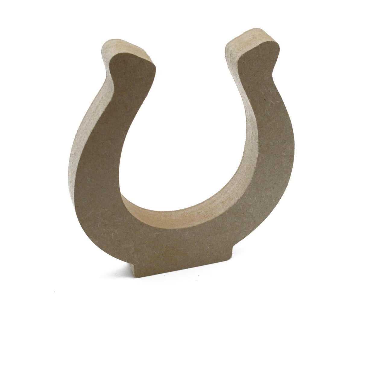 Freestanding Horseshoe Shape - MDF Wooden Craft Blank - Laserworksuk
