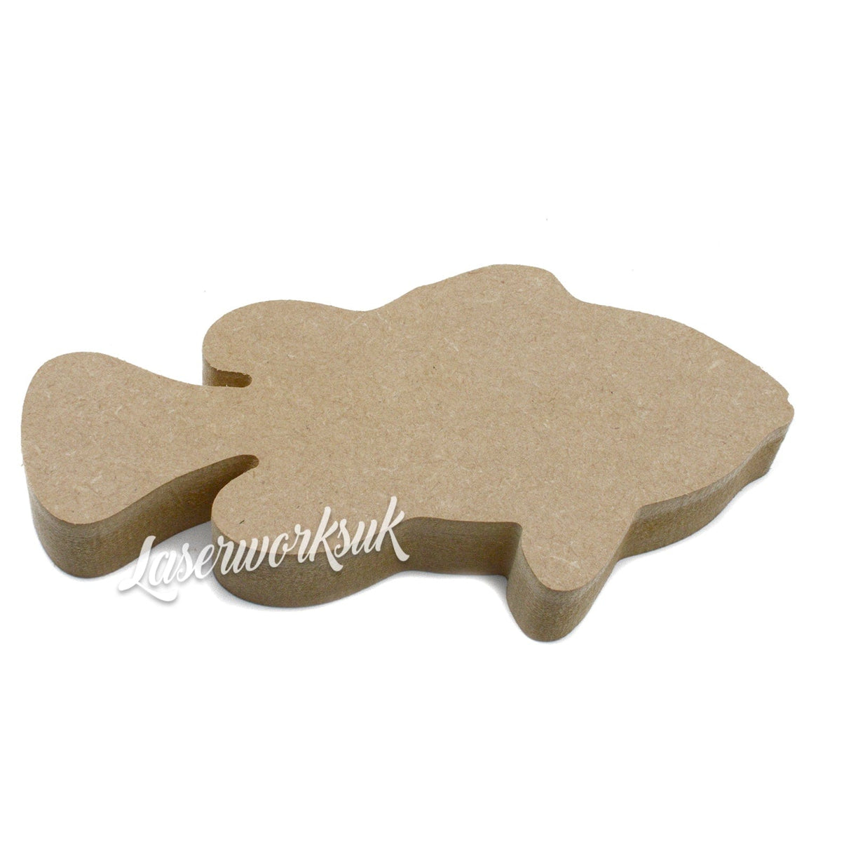 Freestanding Marine Fish - 18mm MDF Wooden Shapes - Laserworksuk