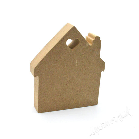 Freestanding New Home Wooden House Craft Shapes - Laserworksuk
