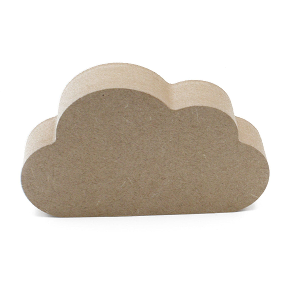 Freestanding Nursery Clouds 18mm MDF Wooden Craft Shapes - Laserworksuk